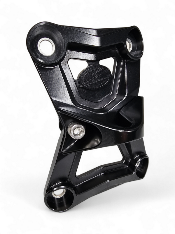 Polaris RZR Pro R Radius Rod Plate - Rear - Elektric Off Road - Billet Anodized - Black - `22-`25